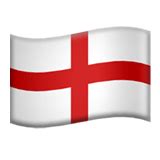 why is the england flag emoji black